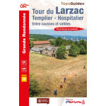 Tour du larzac, templier - hospitalier - entre causses et vall�es (broch�)