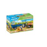 Tracteur avec remorque