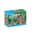 Tricratops avec bb et explorateur