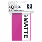 Ultra pro - eclipse matte sachet de 60 prot�ges cartes petit format rose vif (62 x 89 mm)