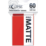 Ultra pro - eclipse matte sachet de 60 prot�ges cartes petit format rouge pomme (62 x 89 mm)