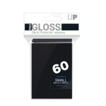 Ultra pro - pro - gloss sachet de 60 prot�ges cartes petit format noir (62 x 89 mm)