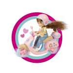 Unique eyes - fun ride : poup�e unique eyes 25 cm + v�hicule - sophia