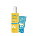 Uriage barisun spray spf50 + 200ml + baume apsol 50ml
