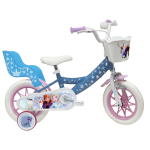 V�lo 12  fille licence  reine de neiges  pour enfant de 2 � 4 ans avec stabilisateurs � molettes - 1 ...