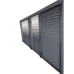 Ventelles aluminium mobiles pour c�t� 3, 60 m pour pergola bioclimatique per 3630 bi et per 3660 bi