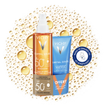 Vichy capital soleil huile invisible protection cellulaire spf50 + 200ml + lait apaisant aprs - soleil ...