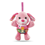 Vtech baby - peluche interactive enfant - chant'toutou rose
