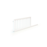 Webaby - barrire de lit bb en bois festive blanc 120 cm