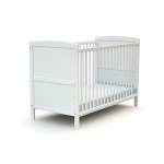 Webaby - lit b�b� �volutif en bois essentiel blanc 60 x 120 cm
