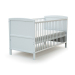 Webaby - lit b�b� �volutif en bois essentiel blanc 70 x 140 cm