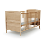 Webaby - lit b�b� �volutif en bois essentiel h�tre verni 70 x 140 cm