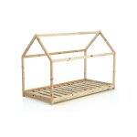 Webaby - lit cabane enfant 90 x 190 en bois