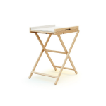 Webaby - table � langer pliante en bois essentiel h�tre verni