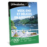 Coffret cadeau wonderbox - week - end et d�lices en amoureux
