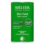 Weleda duo skin food stick l�vres 2x4. 8g