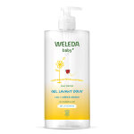 Weleda gel lavant doux calendula 2 en 1 : corps & cheveux - 750ml