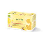 Weleda tisane allaitement bio citron gingembre - 20 sachets