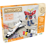 Woodwork robot ranger & space shuttle