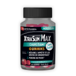 Xtraslim max coupe faim 60 gummies