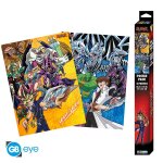 Yu - gi - oh! set 2 chibi posters yugi et kaiba (52 x 38 cm)