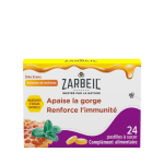 Zarbeil gorge et immunit boite 24 pastilles