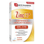 Zinc 15 + 60 comprim�s