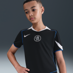 3e maillot de foot replica nike dri - fit total 90 chelsea fc 2025 / 26 stadium pour ado - noir 3e maillot de foot replica nike dri - fit total 90 chelsea fc 2025 / 26 stadium pour ado - noir