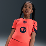 3e maillot de foot replica nike dri - fit total 90 fc barcelona 2025 / 26 stadium pour ado - orange 3e maillot de foot replica nike dri - fit total 90 fc barcelona 2025 / 26 stadium pour ado - orange