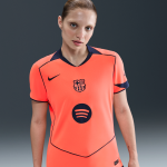 3e maillot de foot replica nike dri - fit total 90 fc barcelona 2025 / 26 stadium pour femme - orange ... 3e maillot de foot replica nike dri - fit total 90 fc barcelona 2025 / 26 stadium pour femme - orange ...