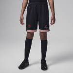 3e short de foot replica jordan dri - fit paris saint - germain 2024 / 2025 stadium pour ado - noir