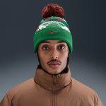 Bonnet nike peak winter wonderland - vert