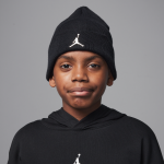 Bonnet  revers jordan - noir