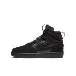 Boots nike court borough mid 2 pour ado - noir
