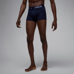 Boxer en coton flight jordan pour homme (lot de 3) - bleu