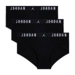 Boxer en coton jordan pour ado (lot de 3) - noir