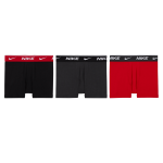 Boxer nike pour ado (lot de 3) - rouge