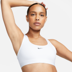 Brassi�re de sport � maintien l�ger nike swoosh light support pour femme - blanc