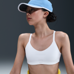 Brassire de sport nike alate pour fille - blanc