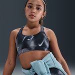Brassière de sport nike pro swoosh pour ado (fille) - noir Brassière de sport nike pro swoosh pour ado (fille) - noir