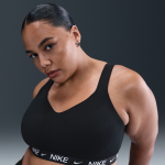Brassière de sport réglable rembourrée à maintien supérieur nike indy pour femme - noir Brassière de sport réglable rembourrée à maintien supérieur nike indy pour femme - noir