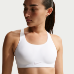 Brassi�re de sport rembourr�e � maintien ultra - �lev� nike rival pour femme - blanc