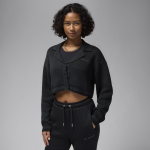Cardigan en maille air jordan pour femme - noir Cardigan en maille air jordan pour femme - noir