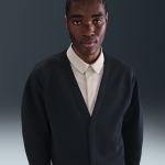 Cardigan nike 24. 7 impossiblysoft pour homme - noir Cardigan nike 24. 7 impossiblysoft pour homme - noir