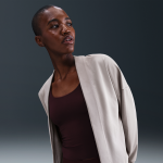 Cardigan oversize dri - fit nike zenvy pour femme - gris Cardigan oversize dri - fit nike zenvy pour femme - gris