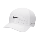Casquette de tennis sans structure nike dri - fit adv club - blanc