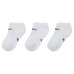 Chaussettes invisibles nike dri - fit performance pour jeune enfant (3 paires) - blanc