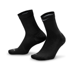 Chaussettes mi - mollet basses en laine nike running (1 paire) - noir