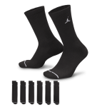 Chaussettes mi - mollet épaisses jordan everyday (6 paires) - noir Chaussettes mi - mollet épaisses jordan everyday (6 paires) - noir