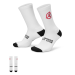 Chaussettes mi - mollet �paisses jordan flight club - blanc